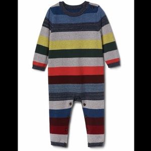 Baby Gap crazy stripe sweater knit one piece